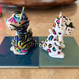 Leopard and Tiger Figurines