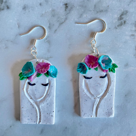 Virgo Goddess Earrings