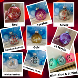 Shatterproof Plastic Christmas Baubles