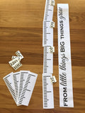 Side Text "From Little Things Big Things Grow"