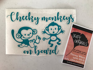Cheeky Monkeys on Board