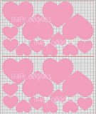 Heart Decals