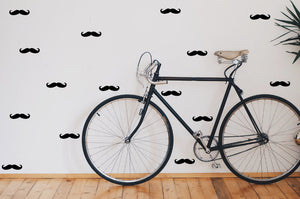 Moustache Decals