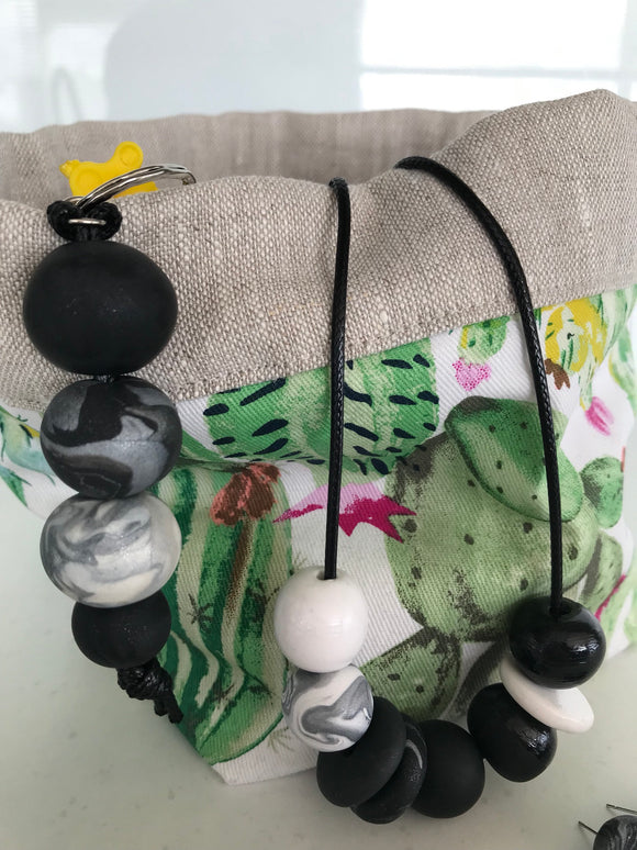 Beaded Keyring