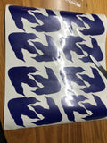 Dinosaur Print Decals