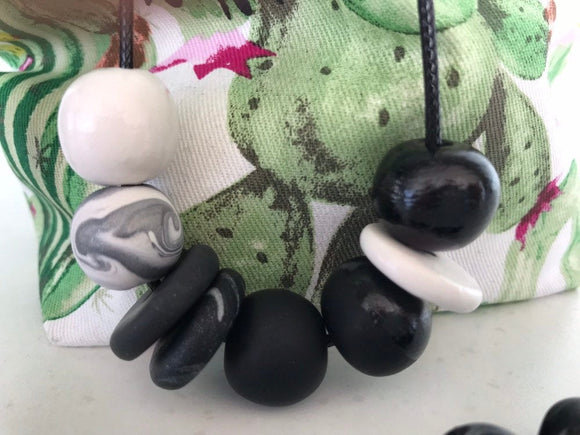 Marbled Necklace