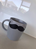 Moustache Decals