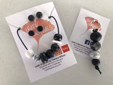 Marbled Stud Earrings