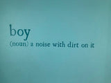 Boy Definition Decal