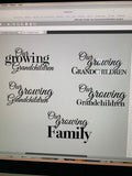 "Our Growing Grandchildren" Top text