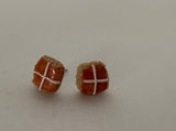 Hot Cross Bun Studs