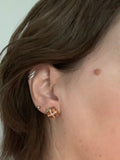 Hot Cross Bun Studs