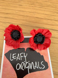 Large Poppy Studs