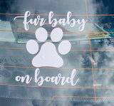 Fur Baby on Board