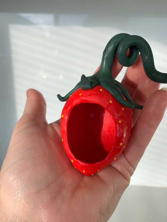 Strawberry Fairy House