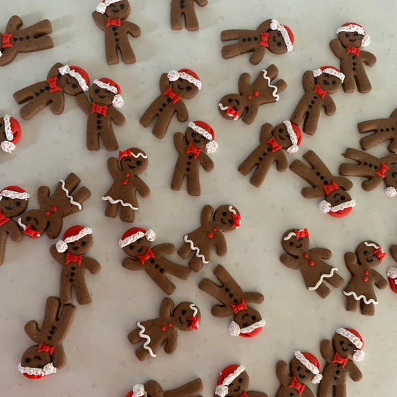 Gingerbread Man Earrings
