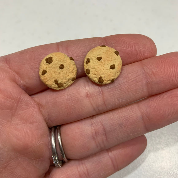 Choc Chip Cookie Earrings