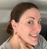 Pretzel earrings