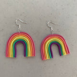 Rainbow earring collection