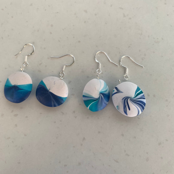 Water earring collection