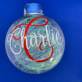Shatterproof Plastic Christmas Baubles