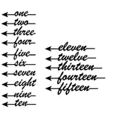 Height Marker Arrows