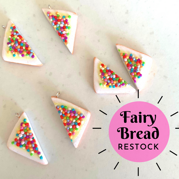 Fairy bread earrings