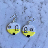Cute retro caravan earrings