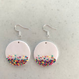 Rainbow earring collection
