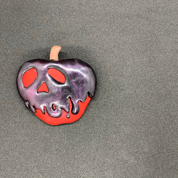 Poisoned Apple Brooch