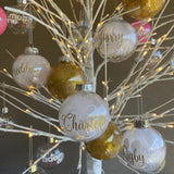 Shatterproof Plastic Christmas Baubles